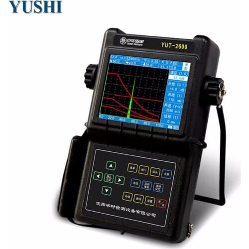 Factory yushi digital portable ultrasonic flaw detector yut2600