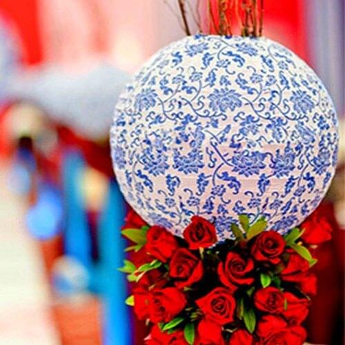 1pcs China Paper Lantern for kids Birthday Wedding festive party supplies Home decoration gift craft DIY Lampion