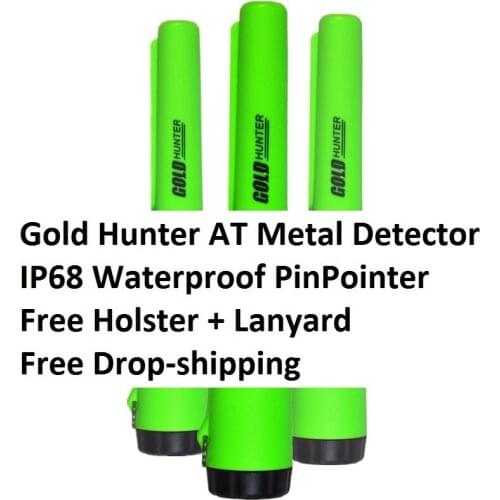 10PCS/LOT Gold Hunter AT pin pointer metal detector pinpointer waterproof underground gold detector underwater metal detector