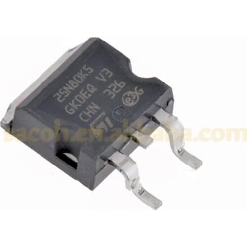 10Pcs STB25N80K5 or STP25N80K5 or STF25N80K5 or STW25N80K5 25N80K5 TO-263 19.5A 800V Power MOSFET
