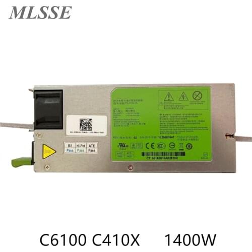 1400W Original For DELL C6100 C410X PS-2142-2L Hot-Swap Power Supply CN-0Y53VG 0Y53VG Y53VG 100% Tested Fast ship