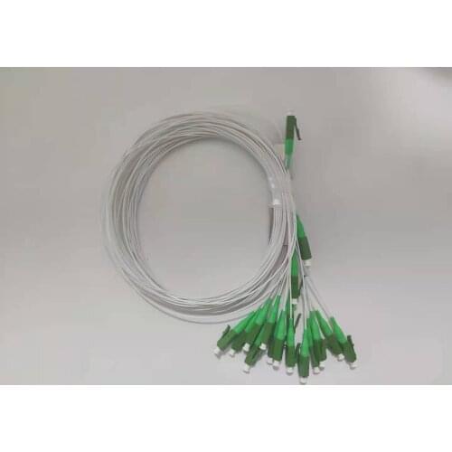 5-30PCS PLC LC/APC SM 0.9mm G657A1 PVC 1m FTTH Fiber Optic Splitter Mini Steel Tube Type MicroEnclosed Splitter Lc
