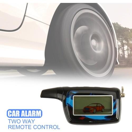 Logicar4 Car Two Way Anti-theft Alarm Security System Engine Starter LCD Remote Control Key for Vehicle for logiccar 4 alarm