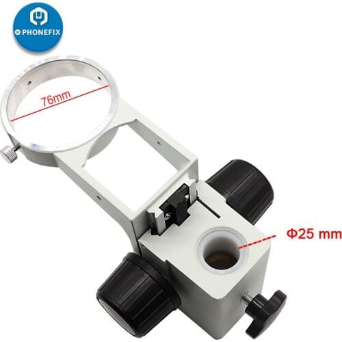 76mm Diameter Adjustable Zoom Stere Microscopes Focusing Holder Focusing Bracket for Tinocular Microscope Binocular Microscopio