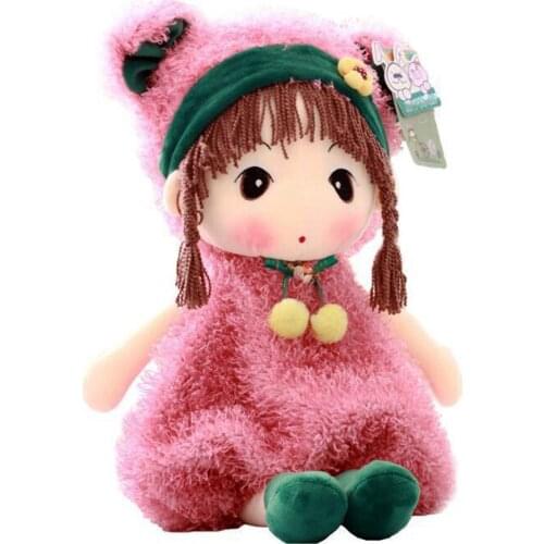 Children Plush Stuffed Toy girl beautiful doll Baby Kids Toy for Christmas Birthday Valentines Day gift