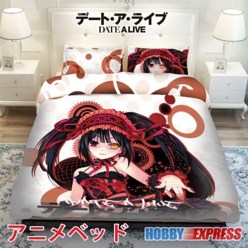 Hobby Express Kurumi Tokisaki - Date a Live Japanese Bed Blanket or Duvet Cover with Pillow Covers ADP-CP150004
