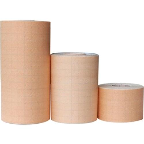 Medical Fixation Tape Bandage Anti-allergic Non-woven Breathable Adhesive Plaster Patches First Aid Wound Dressing Yellow Color