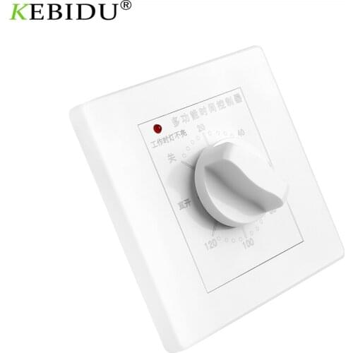 AC 220V Mechanical Timer Switch Controller 30/60/120 Minutes Intelligent Timer Switch Countdown High Power Timing Control Tools