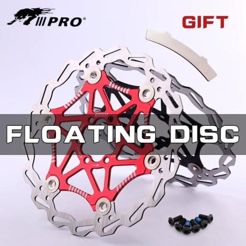 IIIPRO Mountain Bike Disc Brake DH 6/7/8inch Ultralight Floating Discs 160mm 180mm 203mm Rotor MTB Bicycle Brakes Part Component