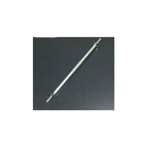 Titanium Alloy Knurled Push Rod M3X90mm with Double Sides Counterclockwise Teeth