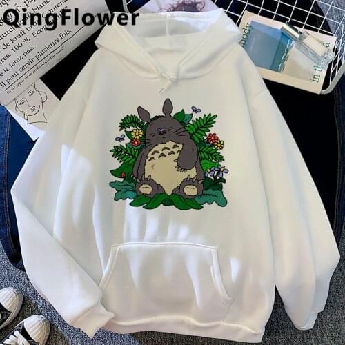 Totoro Studio Ghibli Miyazaki Hayao hoodies women graphic harajuku women hoody sweatshirts hip hop