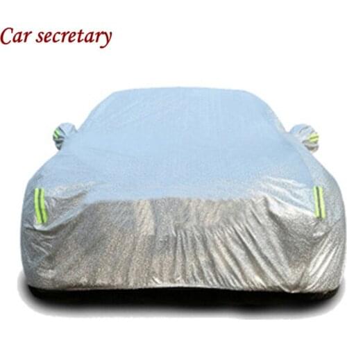 Universal Car Covers aluminum film waterproof Auot Cover Sun UV Snow Dust Resistant Protection Direct sales Cover For Sedan
