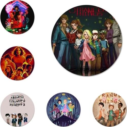Stranger Things Lights Icons Pins Badge Decoration Brooches Metal Badges For Clothes Backpack Decoration