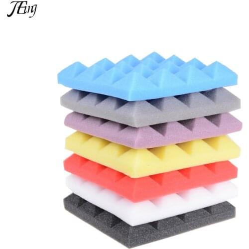 25*25cm 5cm Thickness Acoustic Panels Soundproofing Studio Foam Treatment Sound Proofing Excellent Sound Insulation Decoration