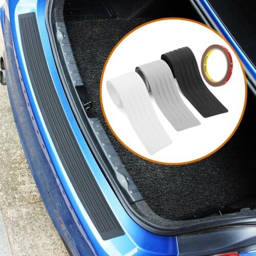 Car Rear Bumper Trunk Guard Protector Sticker For Honda Brio CLARITY HR-V VEZEL Passport Pilot CR-Z NSX Ridgeline