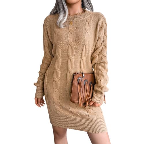 Cydnee Fashionable Knitted Dresses