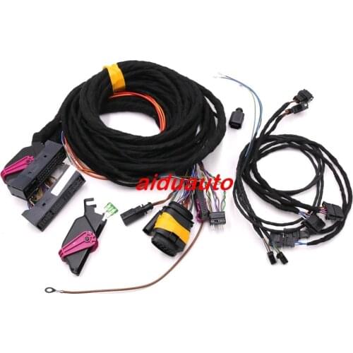 For Audi A6 C7 A7 bose update to B&O sound system install Wire Cable Harness