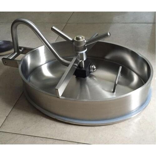 Elliptical Tank Inward Manway Manhole Cover Oval Sanitary Stainless Steel SUS304 EPDM/ Silicone 330x230mm/430x330mm