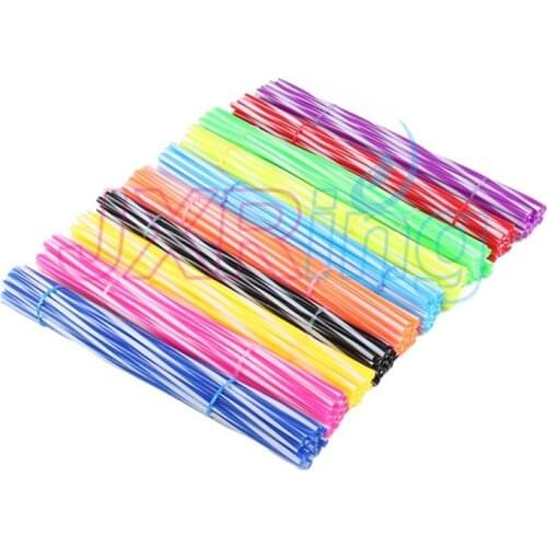 Cool spoke covers double color Wheel Rim Spoke Shrouds Skins Cover 72pcs Universal for Motorcycle Dirt Bike Enduro Off Road