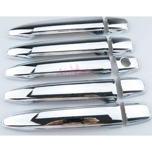 Door Handle Cover and Bowl Insert Trim 2003-2009 Car Styling For Toyota Land Cruiser 200 Prado FJ120 Accessories