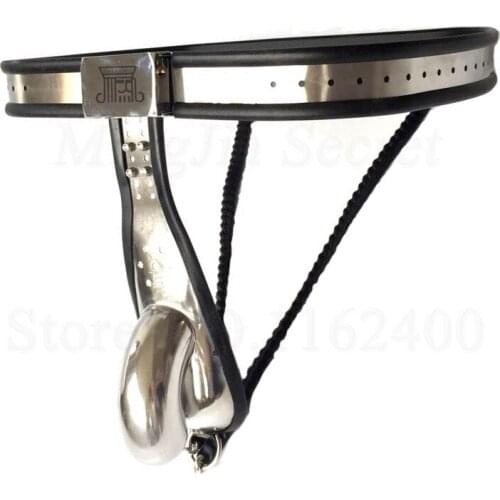 Stainless Steel Underwear Male Chastity Belt,Metal Cock Cage,Chastity Device,Penis Cage,BDSM Panties Sex Toy For Men Gay