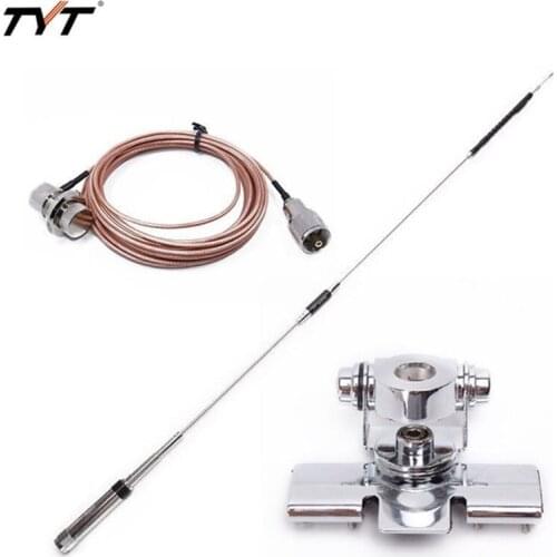 Original TYT TH-9800 Quad band 29.6 / 50 /144 /435MHz Stainless Antenna for TYT TH-9800 Plus Mobile Radio TH9800 Plus Car Radio