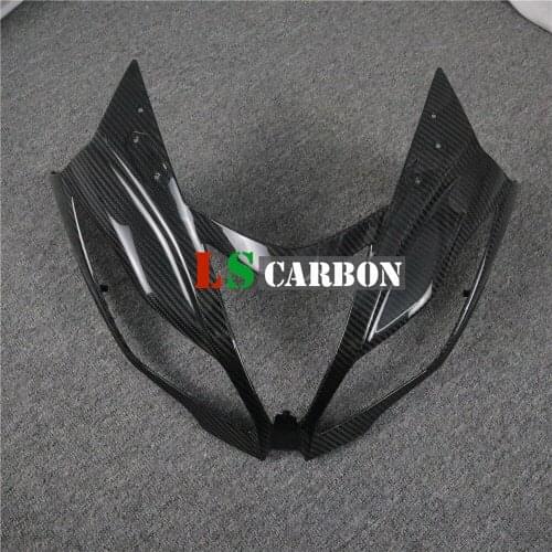 For Kawasaki ZX6R 636 2013-2018 Full Carbon Fiber Motorcycle Accessories Front Fairing
