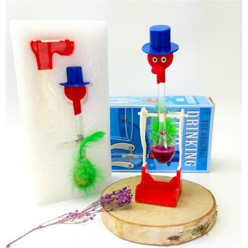 Soup Toys Creative Bird of Action Novelty Drinking Birds Drinking Water Birds for boys girls