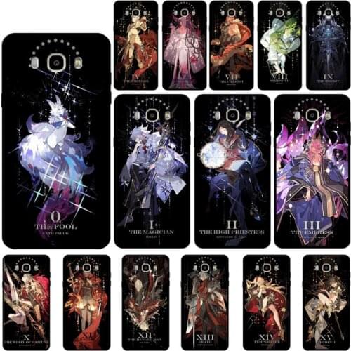 YNDFCNB FATE GRAND ORDER TAROT FGO Anime Phone Case for Samsung J 4 5 6 7 8 prime plus 2018 2017 2016 J7 core
