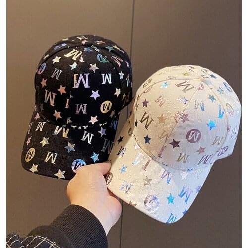 Spring And Summer Womens Casual Baseball Cap Letter Printing Fashion Wild Hip-Hop Outdoor Sun Protection