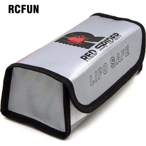 1pcs High Quality Fireproof Explosionproof RC LiPo Battery Safety Bag Safe Guard Charge Sack Fire Resistant Lipo Battery Bag