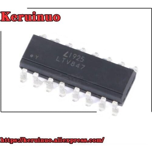 100pcs/lot LTV847S LTV847 SOP16 new original In Stock