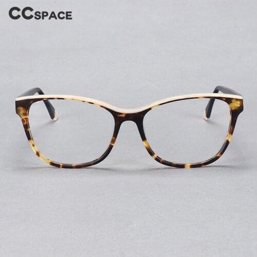 47495 Luxury Plate Cat Eye Glasses Frame Retro Mens and Womens Optical Fashion Computer Eyeglasses