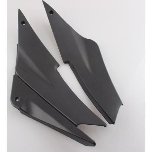 Motorcycle Accessories Tank Side Cover Panel Fairing Trim Cowl Plastic For Kawasaki Ninja ZX6R ZX636 2005-2006