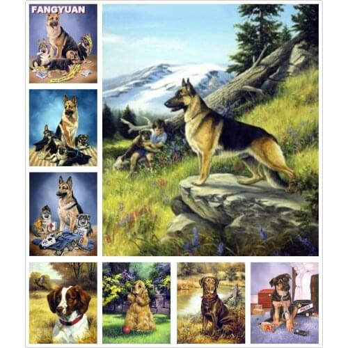 Diamond Painting Animals Cross Stitch Kits Art Picture Mosaic 5D Diy Full Square Round Drill Diamond Embroidery Home Decor Gift