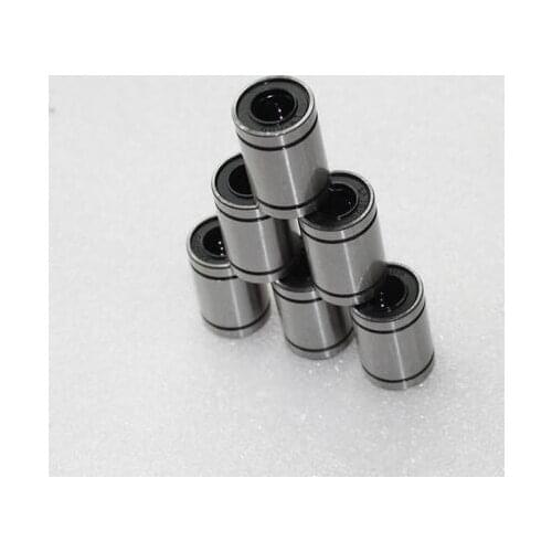 Free shipping 12pcs/lot lm8uu linear bearing 8mm linear brushing ball bearing for 3d pringter cnc parts