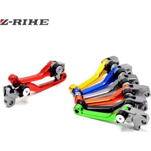 CNC Pivot Foldable Clutch Brake Lever Dirt Bike Off Road For HONDA CRF250R CRF450R CRF 250R 450R 2007 2008 2009 2010 2011-2018