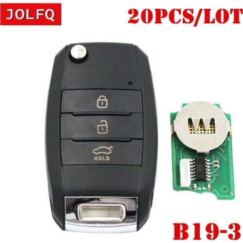 DHL Free shipping B19-3 Original Universal KD900 URG200 3 Buttons Remote Control Car Key Remote K Style For KD900 KD B19 Remote