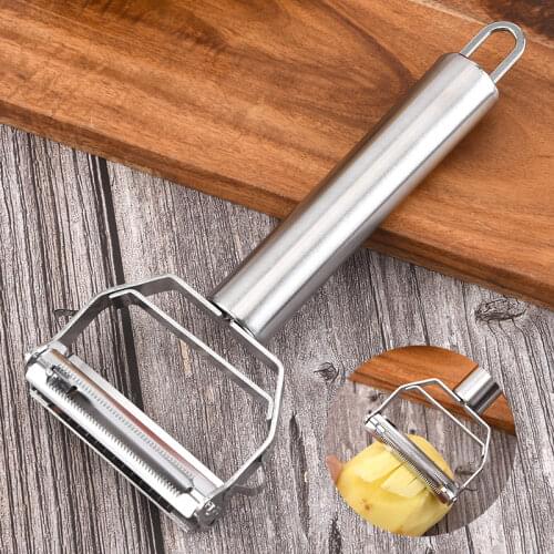 Stainless Steel Peeler Vegetable Cucumber Carrot Fruit Potato Double Planing Grater Planing Kitchen Accessories kitchen gadget