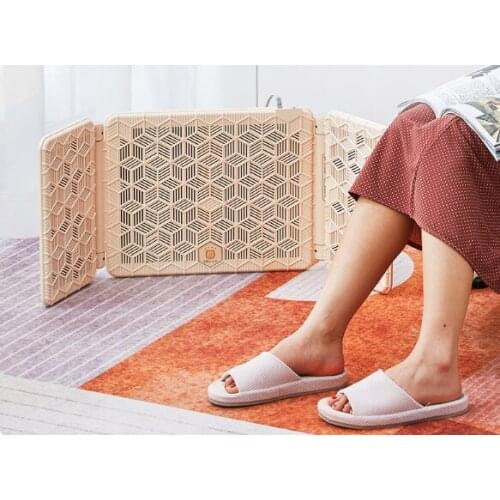Energy saving four temperature silent home office under the desk small leg warm electric heater J03