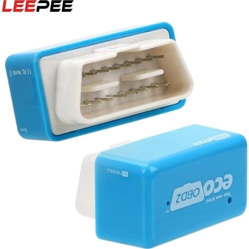 LEEPEE Car Scan Tools Code Readers Nitro/Eco OBD2 ECU Chip Low Fuel Consumption For Diesel/Benzine Car Tuning Box Plug & Driver