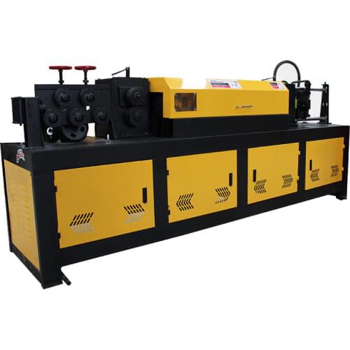 Rollers straightening machine wire cutter 14mm rebar straightening cutting machine