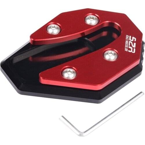 Motorcycle CNC Foot Side Stand Enlarge Extension Kickstand Pad Plate for Yamaha N-MAX 155 Nmax 155
