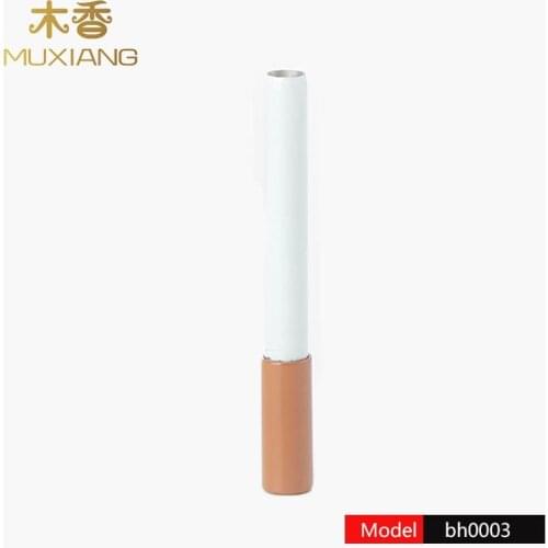 MUXIANG Filter Cigarette Accessory Cleanable Reusable Smoke Filter Metal And Hight-wend Pipe Holder Mouthpiece bh0003