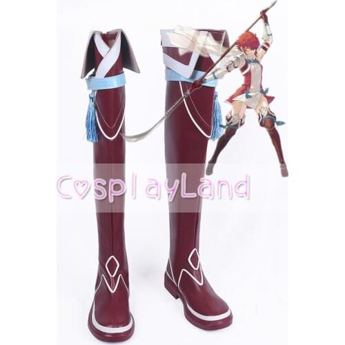 Fire Emblem Fates Birthright and Revelation Routes Hinoka Cosplay Boots Shoesfor Adult Men Shoes Costume Accessories Custom Made