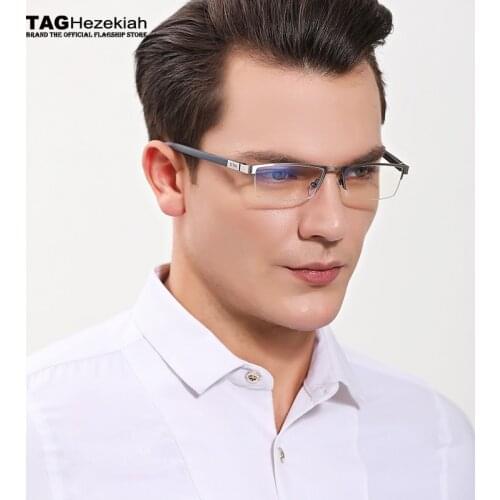 Glasses frame TAG Brand eyeglasses frames men women T0882 Half frame computer glasses prescription glasses optical glasses frame