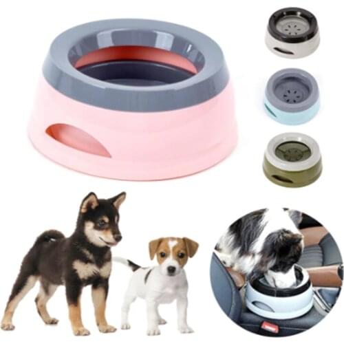 Portable Pet Dog Drinking Bowls Feeding Water Dispenser Not Wetting Mouth Pet Car Bowl Support Dropshipping