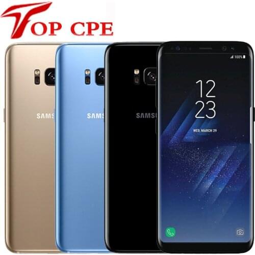 Unlocked Samsung Galaxy S8/ S8 Plus 5.8"/6.2" Mobile Phone 4GB RAM 64GB ROM Octa Core 4G Android 12MP Single/Dual Sim Smartphone