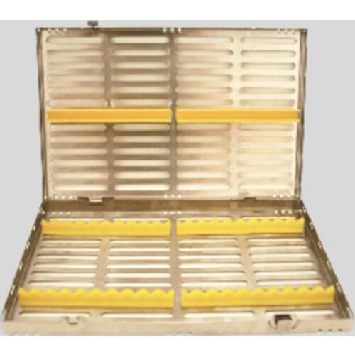 Dental B007b-1 Instrument Autoclavable Box 20 Equipment Disinfection Box