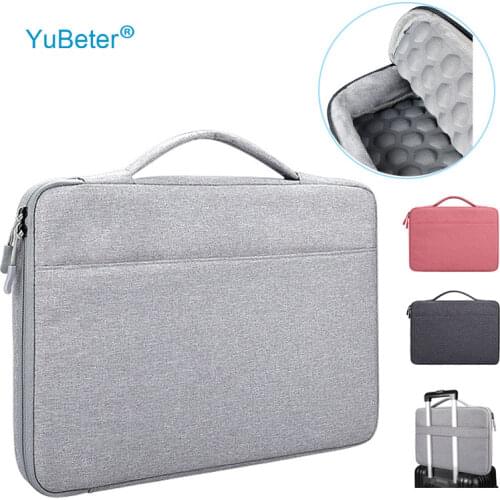 YuBeter Women Men Laptop Bags Briefcase Computer Notebook Pouch Sleeve for Huawei Xiaomi Dell HP Macbook Air Pro 13 14 15.6 Inch